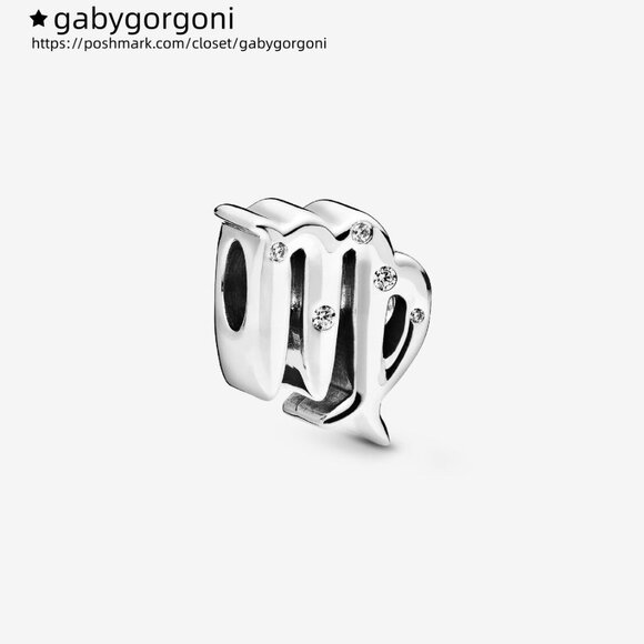 Pandora Sparkling Virgo Zodiac Charm - Picture 1 of 4